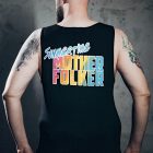 Billy McAnger trägt das Tanktop Summertime. Ansicht von hinten.