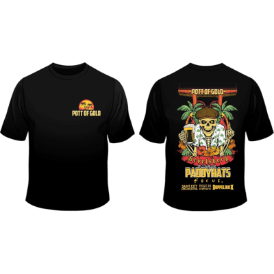 T-Shirt "Pott of Gold mit Bands"